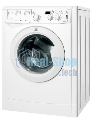 Стиральная машина Indesit IWSD6105 (CIS) L(R) белый, загр. фронтальная макс.: 6 кг 1000 об/мин класс: А