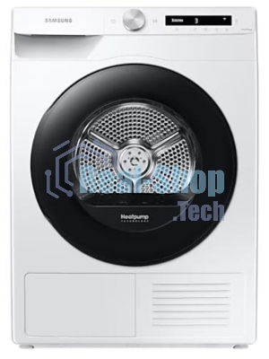 Сушильная машина Samsung DV90T5240AW/LP белый, 9 кг, сушка - тепловой насос, программ - 14, 60 x 85 x 65 см