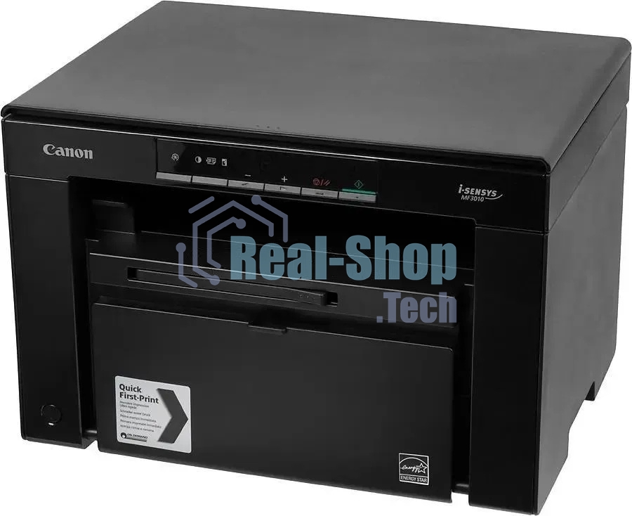 МФУ лазерное Canon i-SENSYS MF3010 (5252B004), A4, ч/б, печ. 18 стр/мин., скан. до 18 стр/мин., 600 x 1200 dpi (печать) 600x600dpi (сканер), USB 2.0
