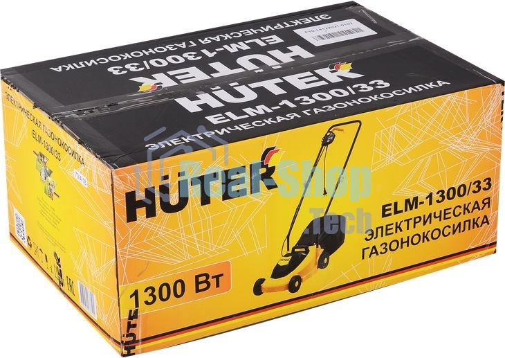 Газонокосилка электрическая Huter ELM-1300/33, от сети, 1100 Вт