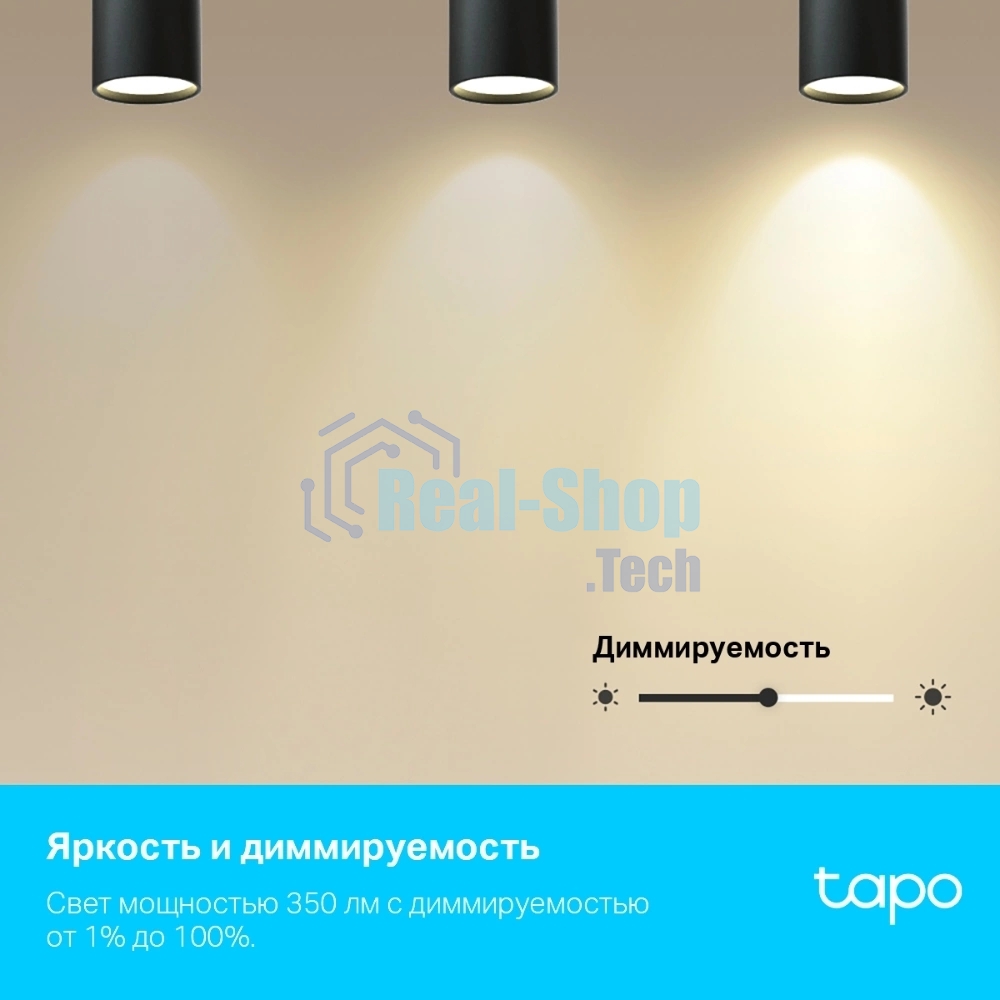 Умная многоцветная Wi-Fi спот-лампа TP-Link Tapo L630