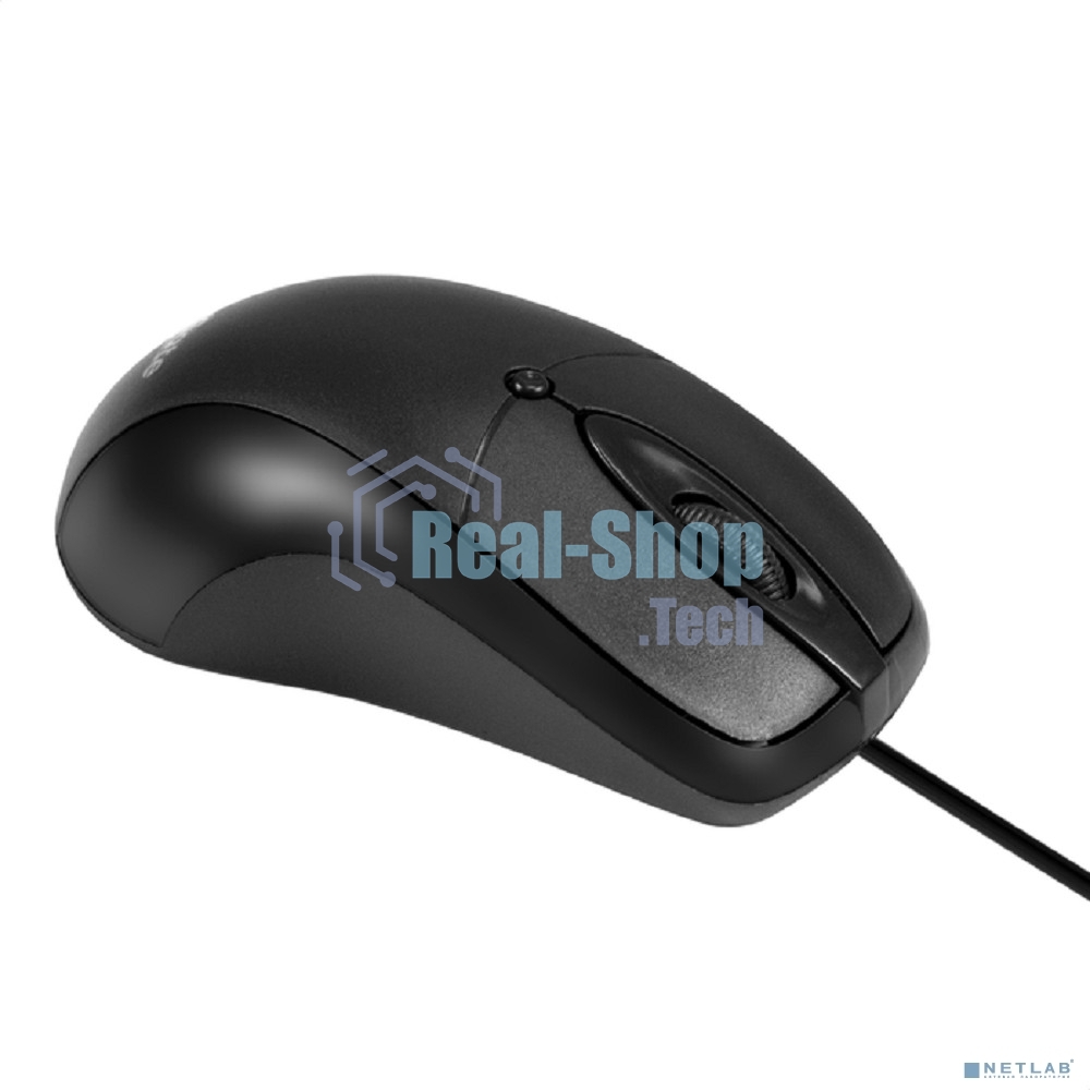 Мышь проводная ExeGate Professional Standard B100 черный, 1000 dpi, USB, кнопки - 3