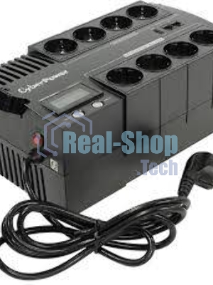 Источник бесперебойного питания CyberPower BS850E NEW/850 ВА/480 Вт/8 х CEE 7 (евророзетка)