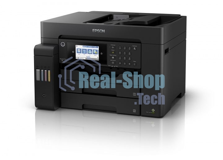 МФУ струйное Epson L15150, (A3, ADF, duplex, 35 стр./мин., Ethernet, Wi-Fi черный)