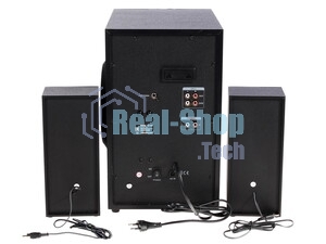 Акустическая система Dialog Progressive AP-230 BLACK акустические колонки 2.1, 35W+2*15W RMS, Bluetooth, USB+SD reader
