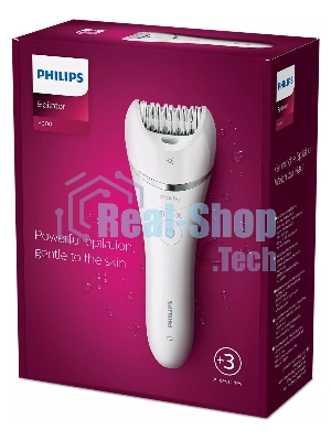 Эпилятор Philips 2 скорости, широкая головка, Wet&Dry, беспроводной