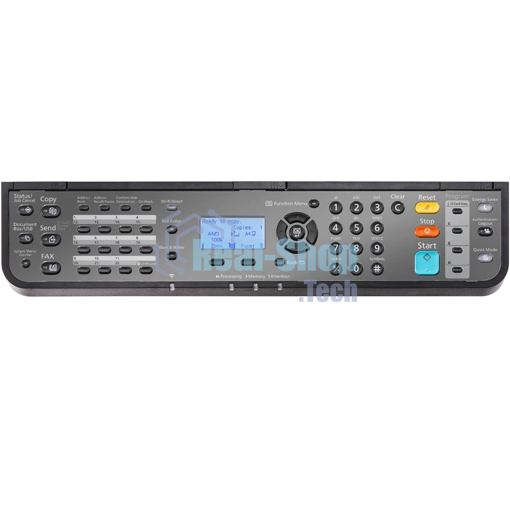 МФУ лазерное Kyocera Ecosys MA2100cfx (110C0B3NL0), A4, цветной, печ. до 21 стр/мин., скан. до 30 стр/мин. (ч/б) 23 стр/мин. (цвет), 1200 x 1200 dpi (печать) 600x600 dpi (скан.), USB, RJ-45, Air Print, Mopria (замена M5521cdn)