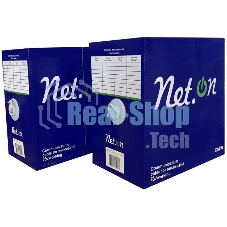 Кабель FTP 4х2х24AWG кат.5 омедн. 305м (м) Net.on 01-1001