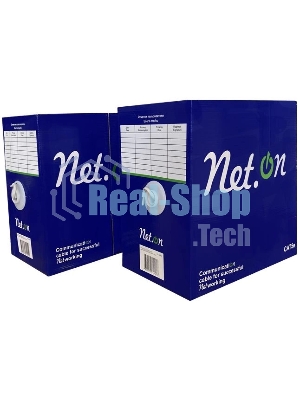 Кабель FTP 4х2х24AWG кат.5 омедн. 305м (м) Net.on 01-1001