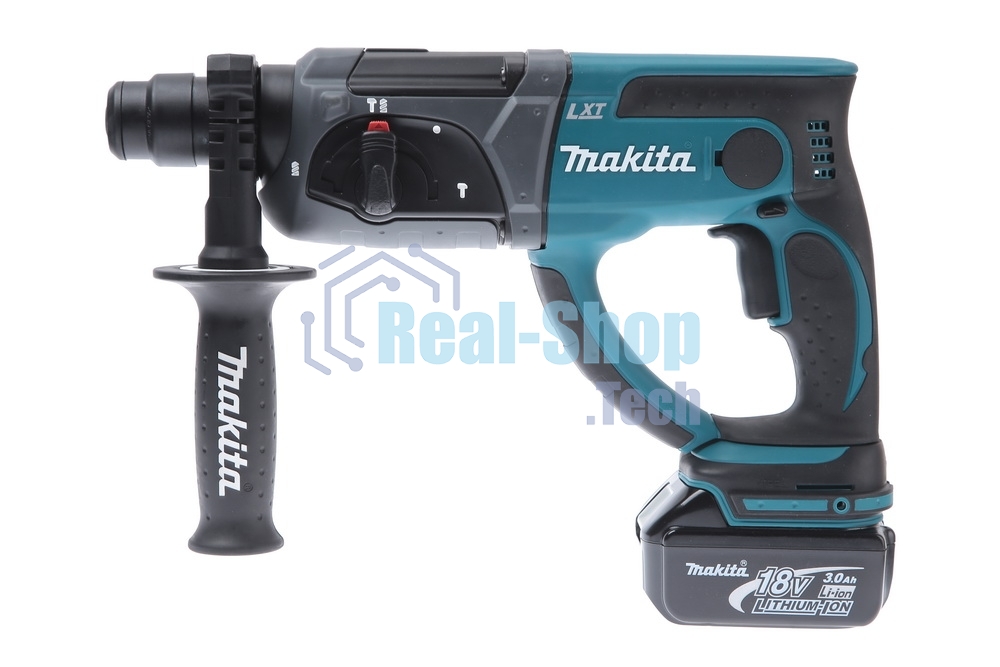 Перфоратор Makita DHR202RFE, SDS-plus, 21В, 2,8 Дж, от аккумулятора