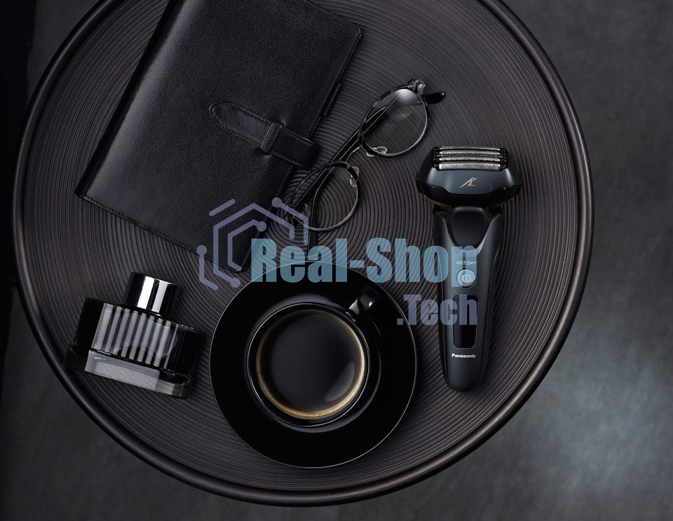 Электробритва сетчатая Panasonic ES-LV97-K820 реж.эл.:5 питан.:аккум. черный