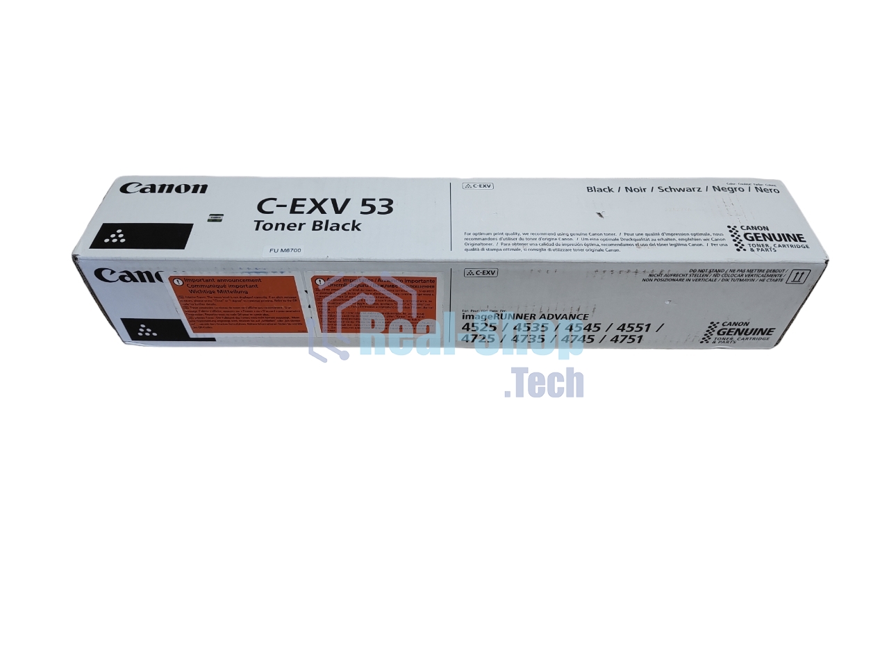 Картридж лазерный Canon C-EXV53 0473C002 черный (42 100 стр.) для Canon iR ADV 4525i/4535i/4545i/4551i