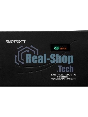 Стабилизатор напряжения Smartwatt AVR Triac 10000TW 10000ВА черный