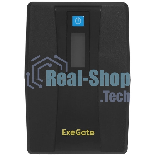 Источник бесперебойного питания ExeGate EP285583RUS SpecialPro Smart LLB-800.LCD.AVR.C13.RJ.USB 800VA/480W, LCD, AVR, 4*IEC-C13, RJ45/11, USB, черный