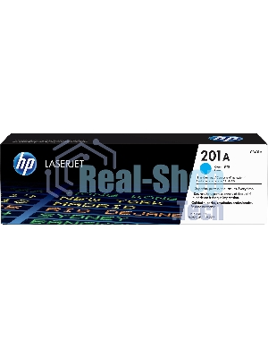 Тонер Картридж HP 201A CF401A голубой для HP CLJ Pro M252/M277 (1400 стр.)
