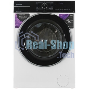 Стиральная машина Hotpoint WSH 6090 VBB белая, загрузка фронтальная 6 кг, 1000 об/мин, класс A