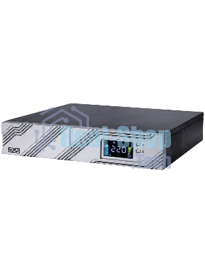 Источник бесперебойного питания Powercom Smart King RT SRT-2000A LCD 1800Вт 2000ВА черный