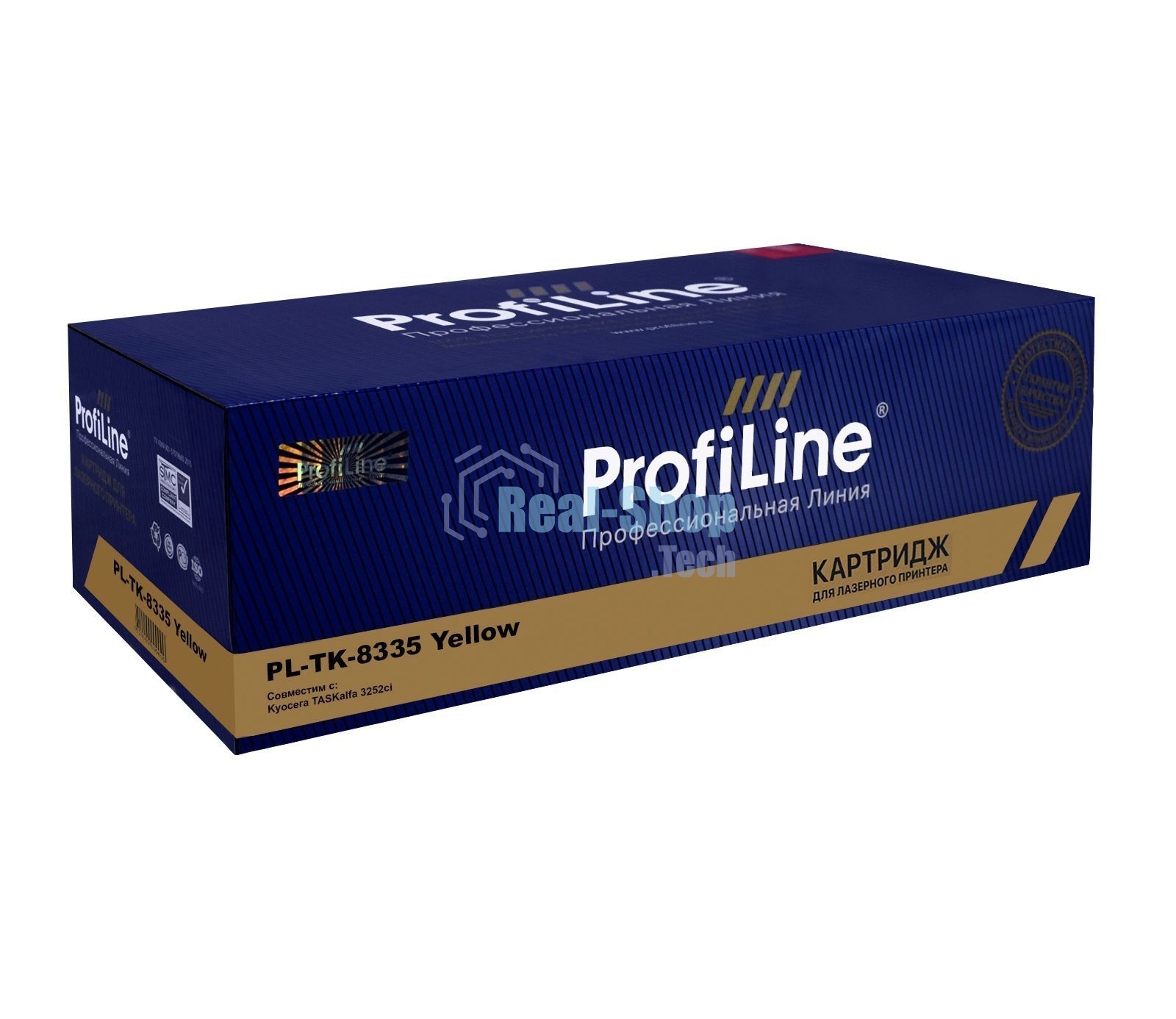 Картридж Тонер-туба ProfiLine PL-TK-8335Y для принтеров Kyocera TASKalfa 3252ci желтый 15000 копий