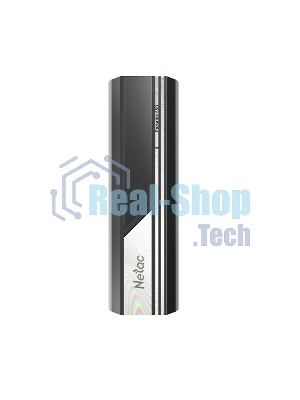 Внешний SSD Netac ZX10, 2TB, USB 3.2 Gen 2 Type-C, R/W 1050/1050, черный
