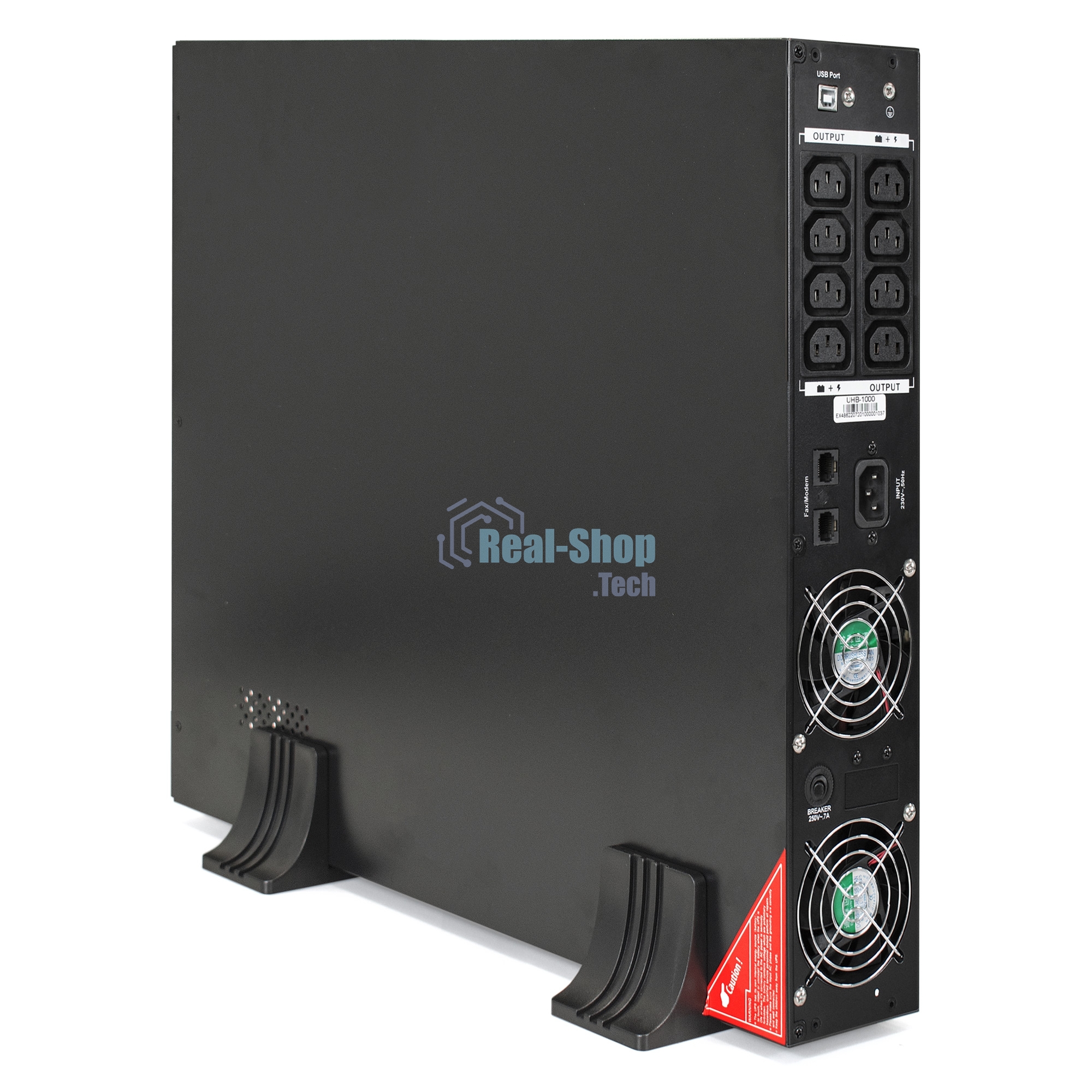 Источник бесперебойного питания Pure Sine Wave ExeGate SinePower UHB-1000.LCD.AVR.C13.RJ.USB.2U 1000VA/800W,8*C13,RM/Tower