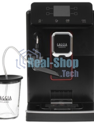 Кофемашина автоматическая Gaggia MAGENTA MILK BK 8701/01 черный, исп. кофе - молотый/зерновой, 1.8 л, 1900 Вт, 15 бар