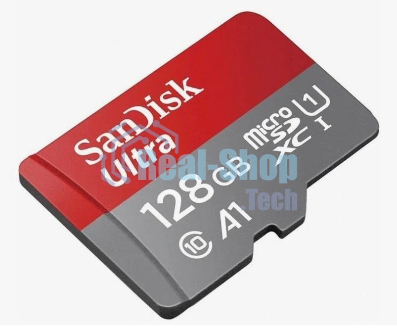 Флеш карта microSD 128Gb SanDisk microSDXC Class 10 Ultra UHS-I A1 140Mb/s