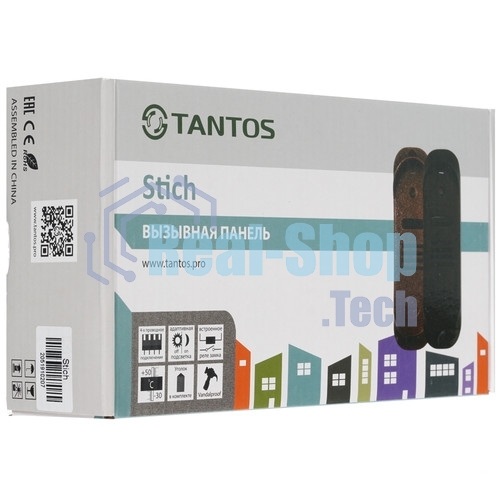 Видеопанель Tantos Stich HD цветной сигнал CMOS цвет панели: черный