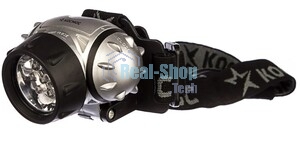Фонарь Космос H7LED 7хLED 3хAAA(R03) налобный