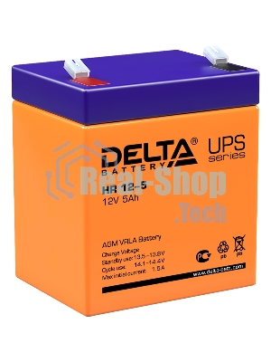 Батарея для ИБП Delta HR 12-5 (12V, 5Ah)