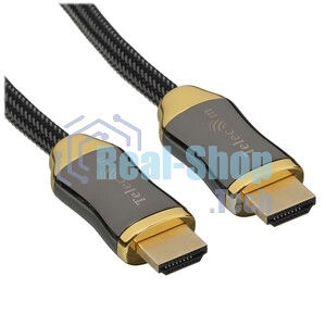 Кабель HDMI-HDMI 1M V2.1 TCG300-1M TELECOM