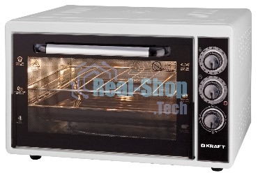 Мини-печь Kraft KF-MO3801W белый, 38 л