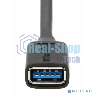 Кабель удлинительный USB3.0 Am-Af 1m Telecom черный (TUS708-1M)