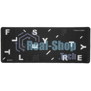 Коврик для мыши A4Tech FStyler FP75 черный/белый 750x300x2мм