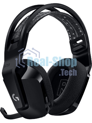Гарнитура Logitech G733 чёрный, беспроводная, 2.4 ГГц, до 29 ч, LIGHTSYNC RGB