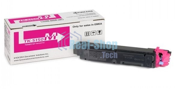 Картридж лазерный Kyocera TK-5150M (1T02NSBNL00) пурпурный для P6035cdn/M6035cidn/M6535cidn 10000 стр.