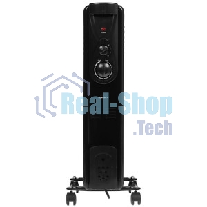 Обогреватель масляный Centek CT-6200 (7 секций) черный, 700/1000/1500Вт, 3 режима, механический термостат