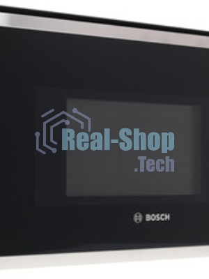 Встраиваемая микроволновая печь Bosch BFL524MS0 нержавеющая сталь, 20 л, 800 Вт, переключатели - сенсор, поворотный механизм