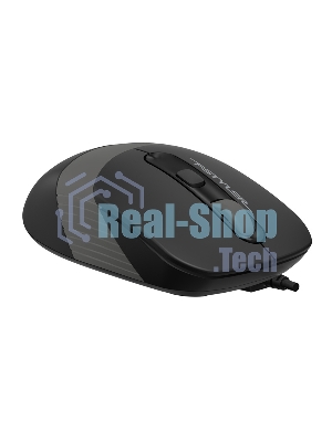 Мышь проводная A4Tech Fstyler FM10 черный/серый, 1600 dpi, USB, кнопки - 4