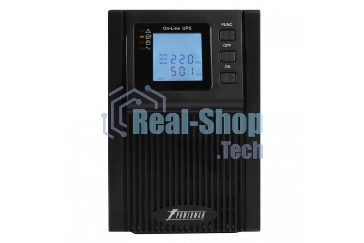 Источник бесперебойного питания Powerman Online 3000 Plus черный external battery pack (not included)(БЕЗ БАТАРЕИ)