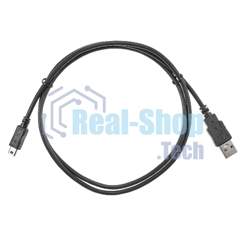 Кабель USB 2.0 A-->mini-B 5P (1м) черный TELECOM/VCOM TC6911BK-1.0M