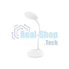 Светодиодная настольная лампа Ambrella light DE600 WH белый LED 2800-6500K 5W