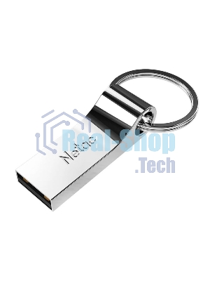 Флешка USB Netac U275 (NT03U275N-064G-20SL), 64Gb, USB 2.0, R/W 50/15, серебристый