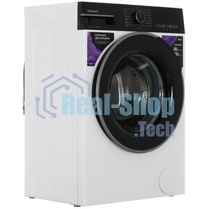 Стиральная машина Hotpoint WSH 6090 VBB белая, загрузка фронтальная 6 кг, 1000 об/мин, класс A