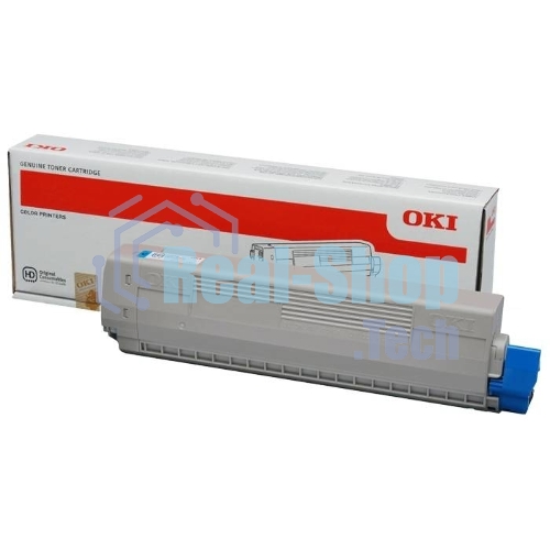 Картридж лазерный Oki C822 7.3К (голубой)
