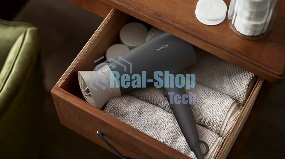 Фен Philips BHD351/10 черный, 2100 Вт, ионизация