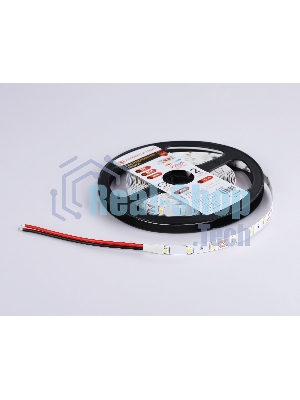 Светодиодная лента GS1001 2835 60Led/ 4.8W m/ 12V IP20 3000K/ 5000*8*1.2mm (2 конт.)