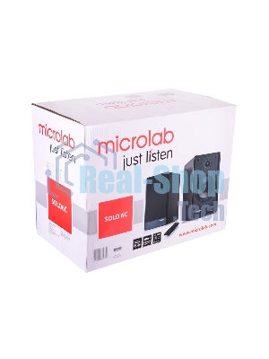 Колонки MICROLAB SOLO-6C дерево 2.0, 100 Вт RMS, 55Hz-20000Hz, ПДУ NEW