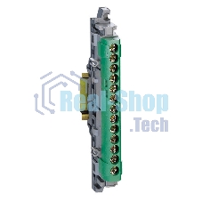 Legrand 004834 Клеммная колодка IP 2X - земля - зеленая - 1 x 6-25 мм- 12 x 1,5-16 мм- длина 113 мм Legrand 004834 Клеммная колодка IP 2X - земля - зеленая - 1 x 6-25 мм- 12 x 1,5-16 мм- длина 113 мм