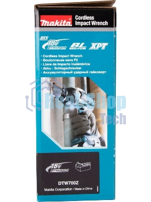 Гайковерт Makita DTW700Z ак(уд) BL-Motor, 18В, Li-ion, БЕЗ АКБ и БЕЗ ЗУ