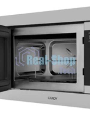 Встраиваемая микроволновая печь Candy CMXBTG218X серебристый, 21 л, 800 Вт, переключатели - сенсор